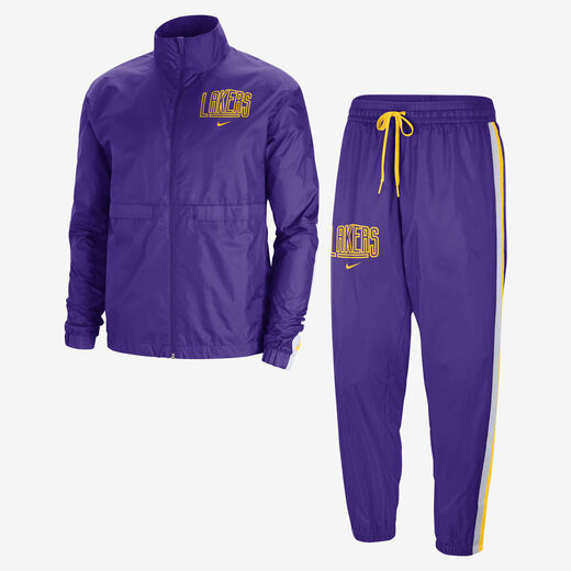 Men's Tracksuits-Nike, Los Angeles Lakers Courtside, Men's Nike NBA Tracksuit