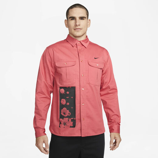 Skateboarding Tops & T-Shirts-Nike, Nike SB, Long-Sleeve Woven Skate Top